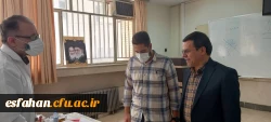 بازدید دکتر علی اکبر کجباف از روند مصاحبه ی داوطلبان ورود به دانشگاه 6
