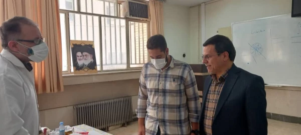 بازدید دکتر علی اکبر کجباف از روند مصاحبه ی داوطلبان ورود به دانشگاه 6