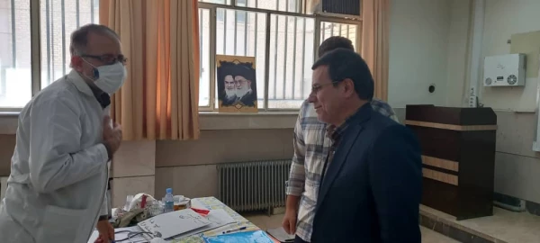 بازدید دکتر علی اکبر کجباف از روند مصاحبه ی داوطلبان ورود به دانشگاه 7