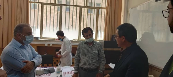 بازدید دکتر علی اکبر کجباف از روند مصاحبه ی داوطلبان ورود به دانشگاه 9
