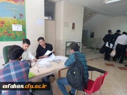 بازدید دکتر علی اکبر کجباف از روند مصاحبه ی داوطلبان ورود به دانشگاه 13