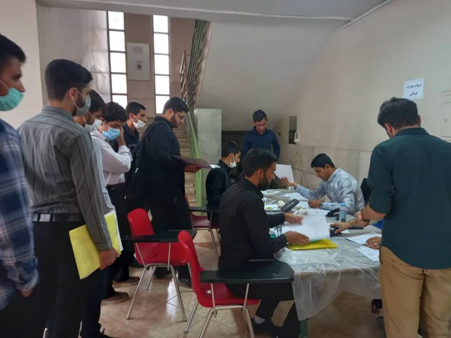 بازدید دکتر علی اکبر کجباف از روند مصاحبه ی داوطلبان ورود به دانشگاه 15