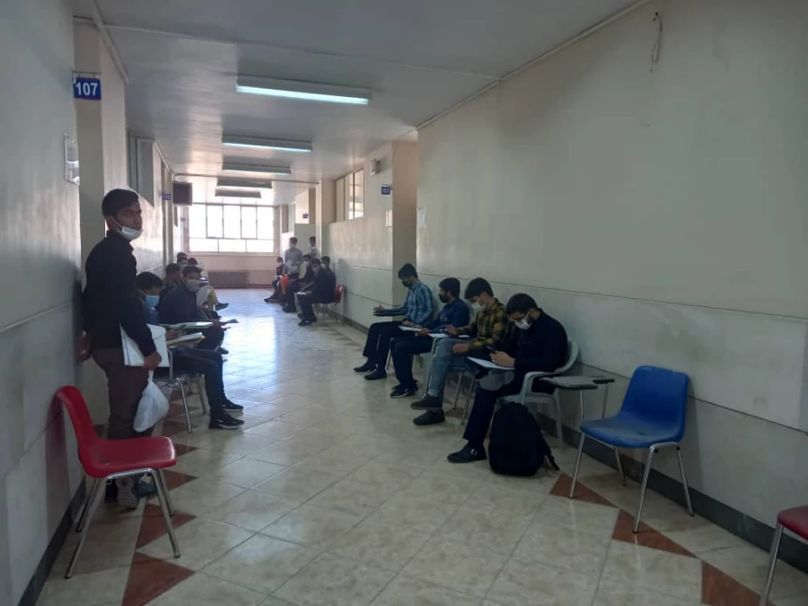 بازدید دکتر علی اکبر کجباف از روند مصاحبه ی داوطلبان ورود به دانشگاه 17