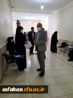 بازدید معاونت اداره کل آموزش و پرورش از روند برگزاری مصاحبه داوطلبان ورود به دانشگاه فرهنگیان 4