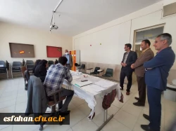بازدید معاونت اداره کل آموزش و پرورش از روند برگزاری مصاحبه داوطلبان ورود به دانشگاه فرهنگیان 5