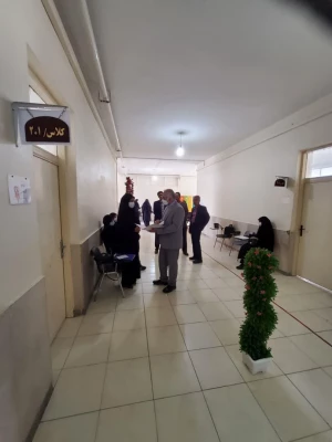 بازدید معاونت اداره کل آموزش و پرورش از روند برگزاری مصاحبه داوطلبان ورود به دانشگاه فرهنگیان 6
