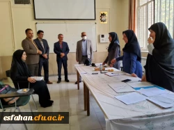 بازدید معاونت اداره کل آموزش و پرورش از روند برگزاری مصاحبه داوطلبان ورود به دانشگاه فرهنگیان 9