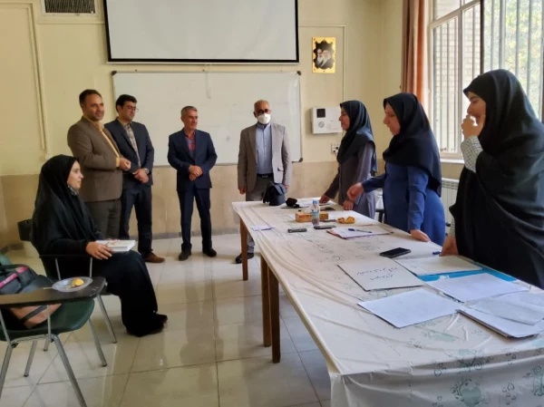 بازدید معاونت اداره کل آموزش و پرورش از روند برگزاری مصاحبه داوطلبان ورود به دانشگاه فرهنگیان 9