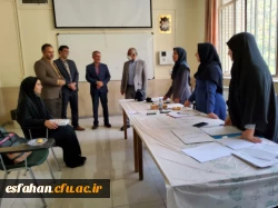 بازدید معاونت اداره کل آموزش و پرورش از روند برگزاری مصاحبه داوطلبان ورود به دانشگاه فرهنگیان 11