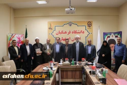 تشکیل نهمین جلسه ی هیأت مدیره ی بنیادخیرین حامی دانشگاه فرهنگیان استان اصفهان 2