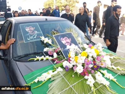  مراسم تشییع و خاکسپاری دانشجو معلم کربلایی محمد کمالی