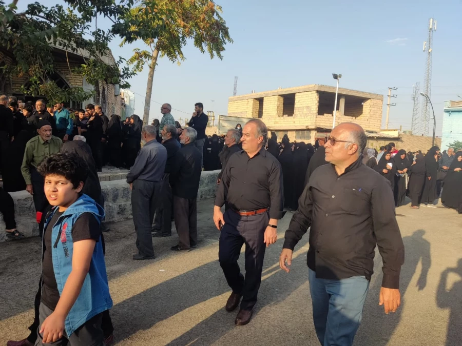  مراسم تشییع و خاکسپاری دانشجو معلم کربلایی محمد کمالی 6