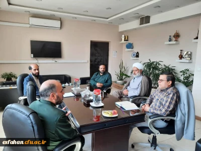 دیدار دکتر علی اکبر کجباف و سرهنگ پاسدار محمد رضایی