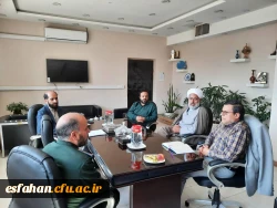 دیدار دکتر علی اکبر کجباف و سرهنگ پاسدار محمد رضایی 3