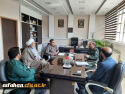 دیدار دکتر علی اکبر کجباف و سرهنگ پاسدار محمد رضایی 5