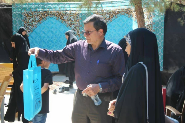 برپایی موکب تربیتی اربعین حسینی بسیج دانشجویی دانشگاه فرهنگیان استان اصفهان در گلستان شهدای شهر اصفهان  2