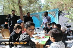 برپایی موکب تربیتی اربعین حسینی بسیج دانشجویی دانشگاه فرهنگیان استان اصفهان در گلستان شهدای شهر اصفهان  2