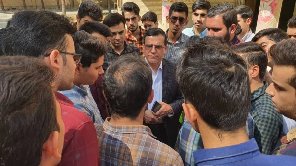 مراسم استقبال از دانشجویان جدیدالورود مرکز شهیدآیت نجف آباد استان اصفهان 23