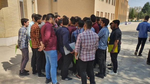 مراسم استقبال از دانشجویان جدیدالورود مرکز شهیدآیت نجف آباد استان اصفهان 24