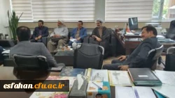 دیدار دکتر علی اکبر کجباف و همراهان با رئیس و معاونین دانشگاه فرهنگیان 4