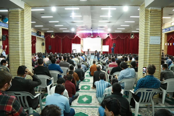 سخنرانی حجت الاسلام و المسلمین محسن قرائتی در دانشگاه فرهنگیان استان اصفهان 7