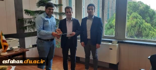 دیدار دبیر کانون جهاد و انجمن علمی مشاوره دانشگاه فرهنگیان استان با معاونت اداری مالی و مدیر گروه ژنتیک دانشکده پزشکی  اصفهان
