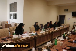 تشکیل جلسه ی شوری آموزش دانشگاه 5