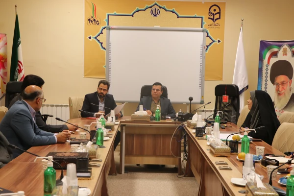 تشکیل جلسه ی شوری آموزش دانشگاه 6