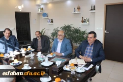 دیدار دکتر کجباف  با روسای و اساتید پیشکسوت مرکز شهید آیت نجف آباد 2