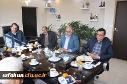 دیدار دکتر کجباف  با روسای و اساتید پیشکسوت مرکز شهید آیت نجف آباد 2