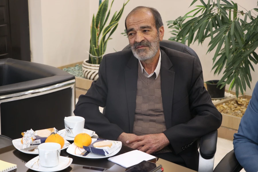 دیدار دکتر کجباف  با روسای و اساتید پیشکسوت مرکز شهید آیت نجف آباد 9