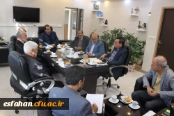 دیدار دکتر کجباف  با روسای و اساتید پیشکسوت مرکز شهید آیت نجف آباد 11