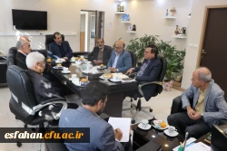 دیدار دکتر کجباف  با روسای و اساتید پیشکسوت مرکز شهید آیت نجف آباد 12