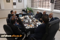 دیدار دکتر کجباف  با روسای و اساتید پیشکسوت مرکز شهید آیت نجف آباد 13