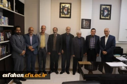 دیدار دکتر کجباف  با روسا و اساتید پیشکسوت مرکز شهید آیت نجف آباد 2