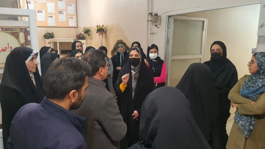 بازدید دکتر کجباف از خوابگاه دانشجویی مرکز شهید رجایی 5