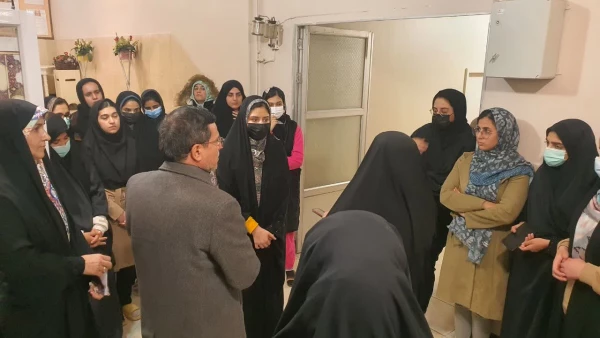 بازدید دکتر کجباف از خوابگاه دانشجویی مرکز شهید رجایی 8