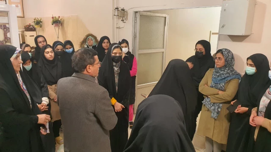بازدید دکتر کجباف از خوابگاه دانشجویی مرکز شهید رجایی 8