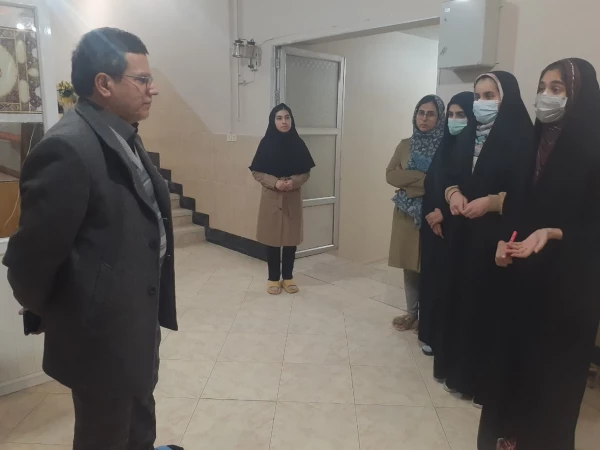 بازدید دکتر کجباف از خوابگاه دانشجویی مرکز شهید رجایی 9