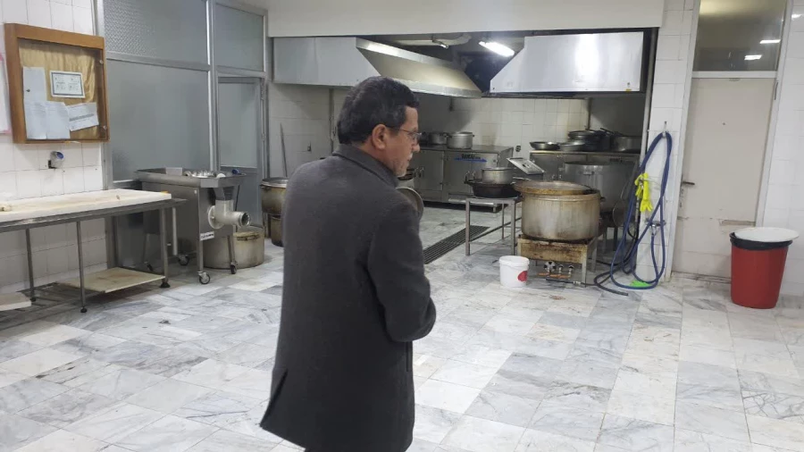 بازدید دکتر کجباف از خوابگاه دانشجویی مرکز شهید رجایی 10