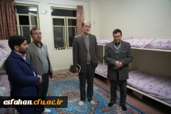 بازدید دکتر کجباف به همراه مدیرکل آموزش و پرورش از خوابگاه های دانشجویی پردیس حضرت فاطمه الزهرا(س) 2