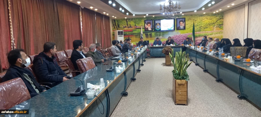 تشکیل شورای مدیریت  دانشگاه در پردیس شهیدباهنر 2