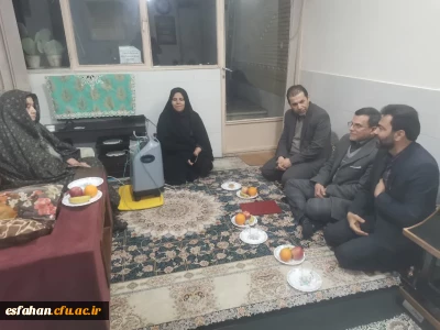 تکریم  مادر دانشجومعلم شهید سهراب درویشی به مناسبت وفات حضرت ام البنین(س)