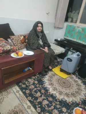 تکریم  مادر دانشجومعلم شهید سهراب درویشی به مناسبت وفات حضرت ام البنین(س) 2