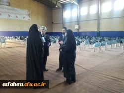 بازدید کارشناسان نظارت دانشگاه اصفهان از پردیس فاطمه الزهرا(س) 2