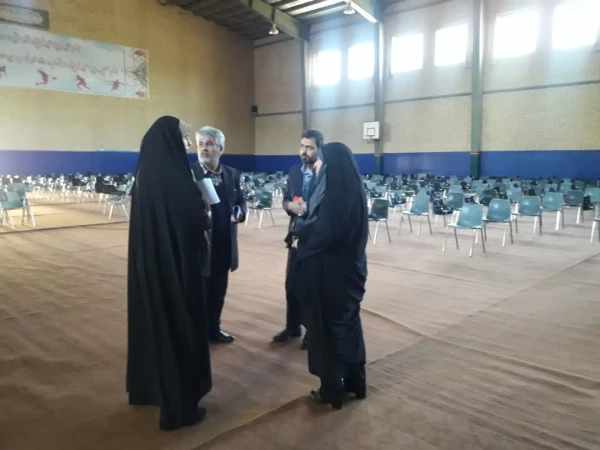 بازدید کارشناسان نظارت دانشگاه اصفهان از پردیس فاطمه الزهرا(س) 2