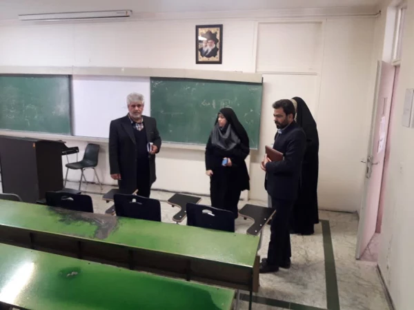 بازدید کارشناسان نظارت دانشگاه اصفهان از پردیس فاطمه الزهرا(س) 2
