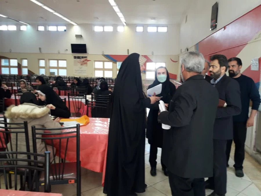 بازدید کارشناسان نظارت دانشگاه اصفهان از پردیس فاطمه الزهرا(س) 2