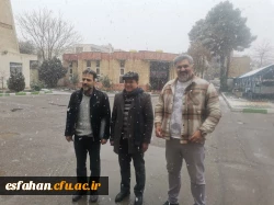 یک روز برفی در مدیریت امور پردیس های دانشگاه فرهنگیان استان اصفهان 3