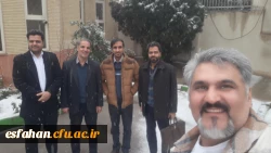 یک روز برفی در مدیریت امور پردیس های دانشگاه فرهنگیان استان اصفهان 9
